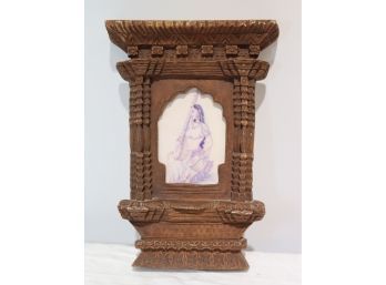 House Of Dipali Carved Wooden Frame