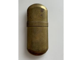 Vintage Brass No. 5 Trench Lighter Japan (SG-5)