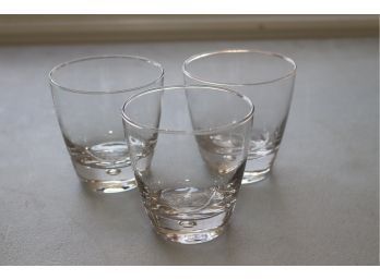 3 Clear Glaases