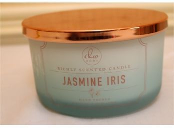 DW Home Richly Scented Hand Poured  Candle Jasmine Iris