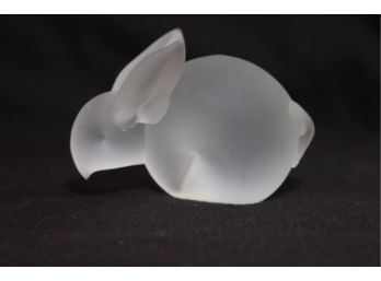 Crystal Bunny  Rabbit Figurine