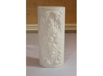 White Ceramic Wall Vase