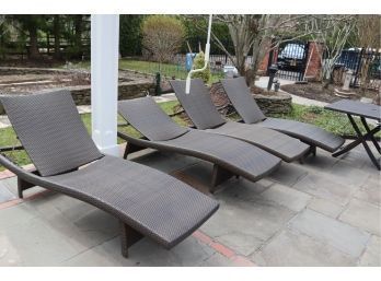 Set Of 4 Chaise Lounge Chairs Frontgate