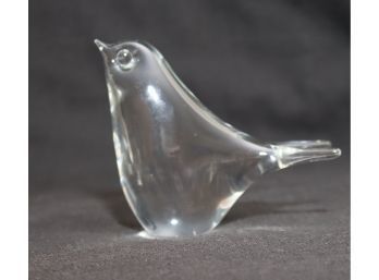 Crystal Bird Figurine