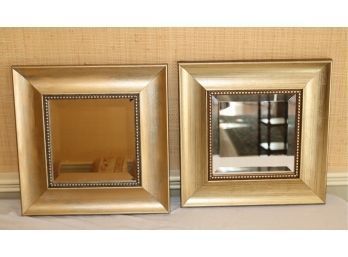 Pair Of Framed Wall Mirrors