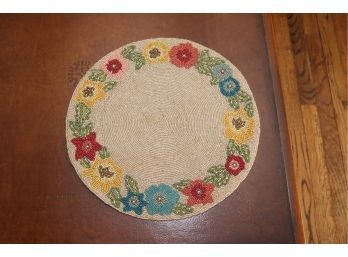 Round Beaded Place Mat