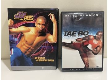 Workout DVD's Hip Hop Abs And Tae Bo Cardio