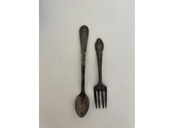 Gerber Baby Spoon And A Fork (M-4)