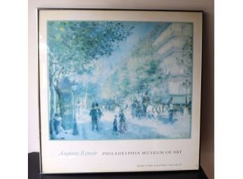 Philadelphia Museum Of Art Frame Renoire Poster