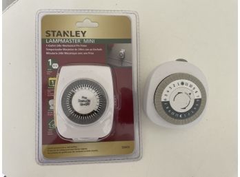 Pair Of Mechanical Pin Timers Stanley GE