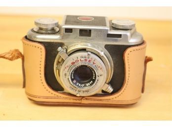 Vintage Bolsey 35mm Camera Model B2 Original Leather Case