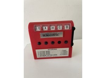 Vintage 1972  Word-o-matic Game