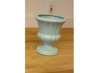 Vintage Haeger Pottery Vase Urn Pastel Green
