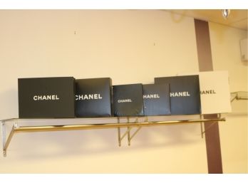 6 Large CHANEL Boxes AUTHENTIC