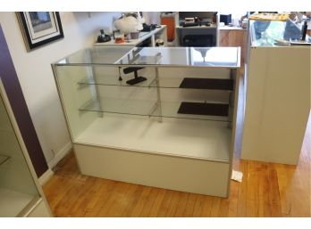 GLASS COUNTER TOP DISPLAY CABINET 48' X 18' X 38' H