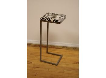 Small Zebra Bed Side Table