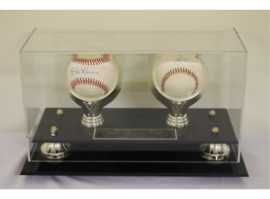 World Series Perfect Game Baseball Signed By Don Larsen & Yogi Berra (s-26)