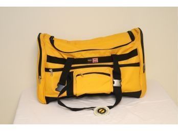 New With Tags Yellow Charlie Sport Duffel Bag
