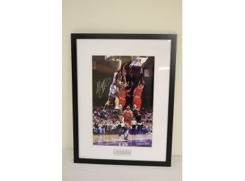 Signed John Starks  The Dunk 1993 Eastern Conference Finals  (S-49)