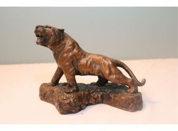 Copper Tiger Figurine
