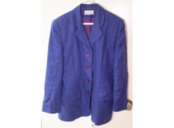 Purple Elliott Lauren Jacket Blazer Size 6. (JC-4)