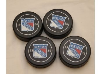 NY Rangers Hockey 'Stress Ball' Hockey Pucks