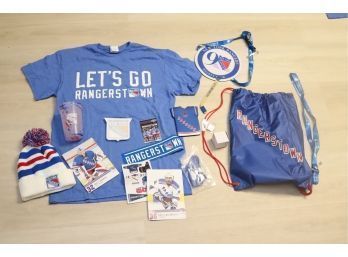 Rangerstown Goody Bag New York Rangers NY Hat , T-shirt, Decals, Bag And More!