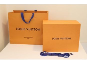 LARGE Louis Vuitton Shopping Bag And Box With Ribbon