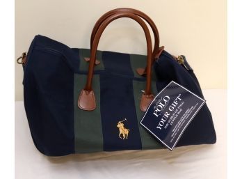 New With Tags The World Of Polo Ralph Lauren Duffel Bag