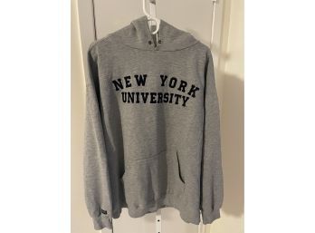 Jansport New York University NYU Hoodie Sweatshirt Sz. XL (JC-16)