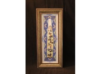 Persian Painted Panel Polo Players Framed (PP-1)