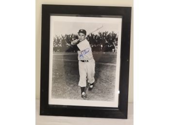 Yogi Berra Signed Picture Framed NY Yankees (S-5)
