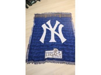 New NY Yankees Legacy Club Blanket