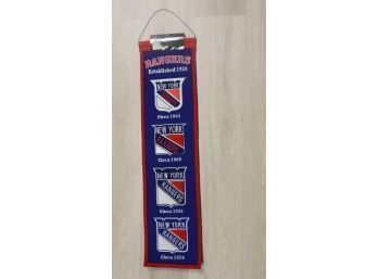 NY Rangers Banner NWT  (S-42)