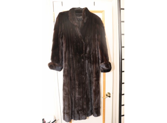 Vintage Long Mink Coat  (BR-3)