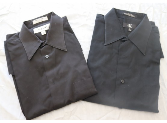 Pair Of Black Long Sleeve Shirts