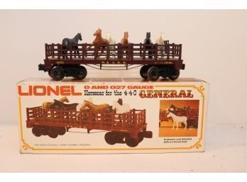 Lionel Horse Train Car For The 4-4-0 General