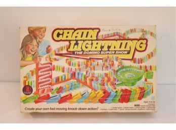 Vintage Chain Lightning The Domino Super Show Game