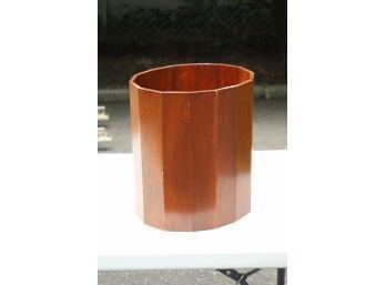 Wooden Garbage Can