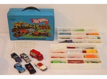 Hot Wheels Collector's Case With Cars Matchbox