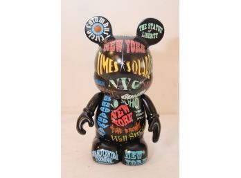 Disney Vinylmation 9'' New York City Famous Names Series Mickey Mouse Figure