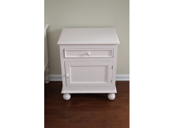 Pink Side End Table Nightstand