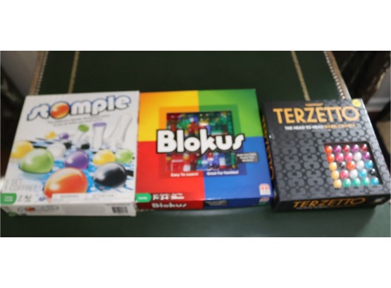 Games Blokus, Stomple, Terzetto