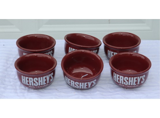 6 Hershey's Bowls