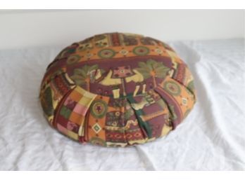 Upholstered Round Chair Stool Cushion