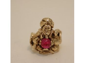 Swami 14K Gold Ring 8.4g