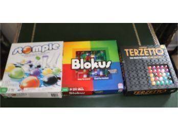 Games Blokus, Stomple, Terzetto