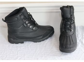 Fila Black Waterproof Boots Size 13