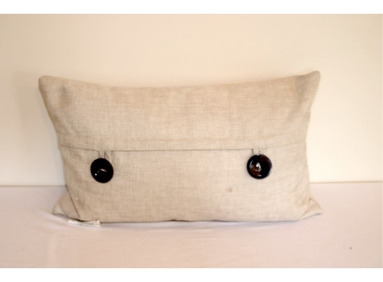 Down Filled Trow Pillow 2 Buttons