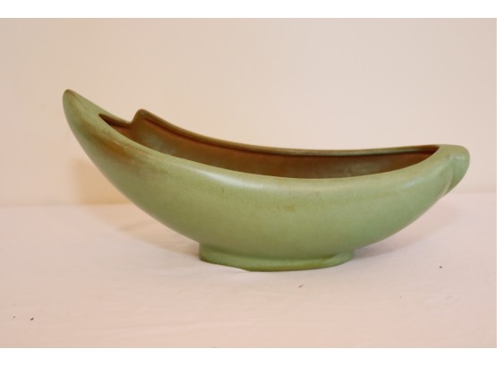 Vintage FRANKOMA Pottery Prairie Green Fruit Bowl # 211